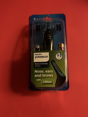 Philips Norelco Nose Ear And Eyebrow Hair Trimmer Nt3000 49 Ebay