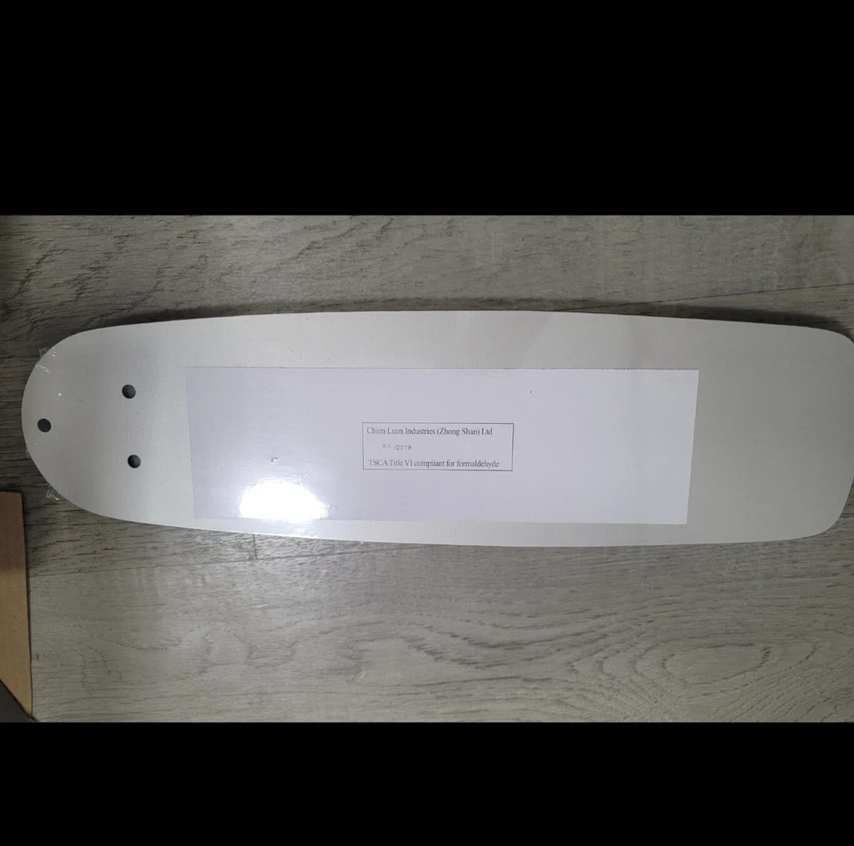 Ceiling Fan Light Monte Carlo Colony LED 52" 5 Rev Blades Glass Fixture Missing - Image 2 of 4