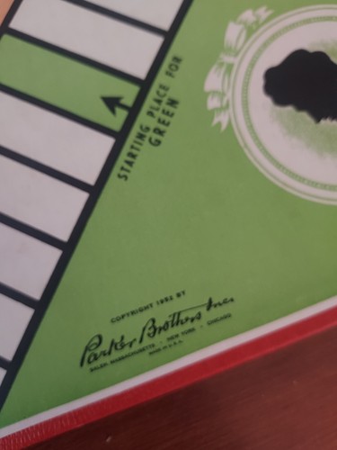 Parker Brothers Pollyanna Dixie 1952 persecución juego de mesa caja piezas instrucciones - Imagen 6 de 14
