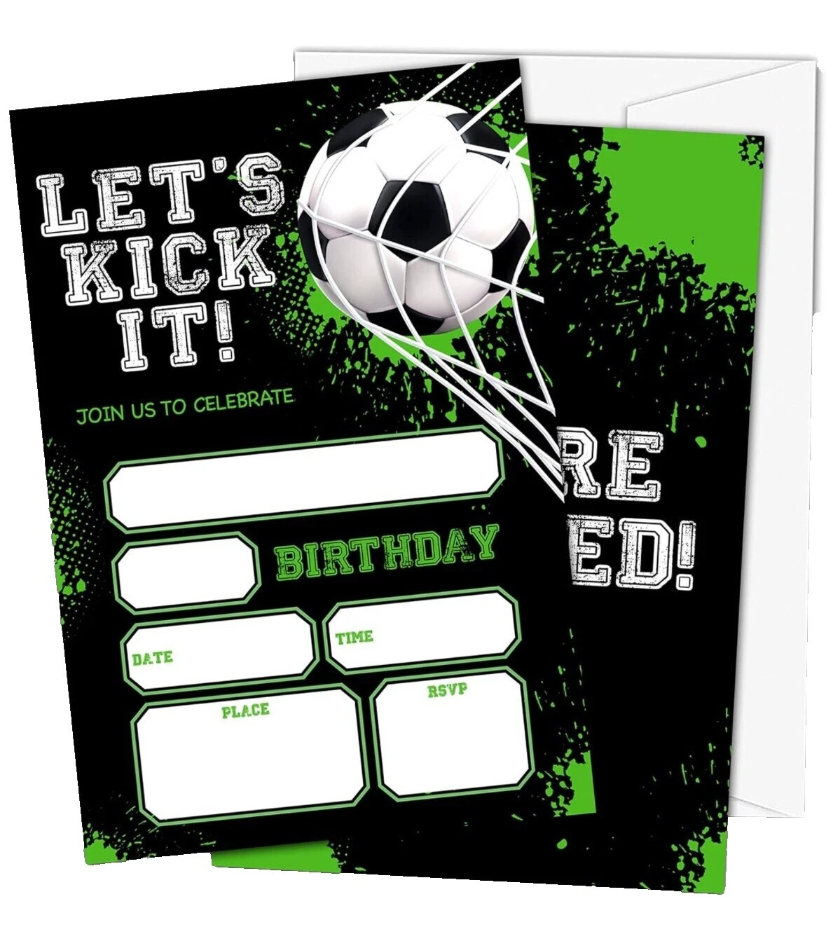 Sports Birthday Greeting Invitations
