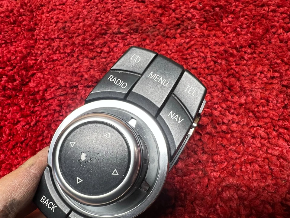 BMW E92 E70 E60 E82 NAVEGACIÓN IDRIVE CONTROLADOR JOYSTICK PERILLA RATÓN OEM 86K Foto 2 de 4