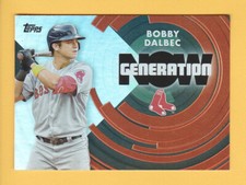 2022 Topps Series 2 #GN-37 BOBBY DALBEC Generation Now Insert Boston Red Sox