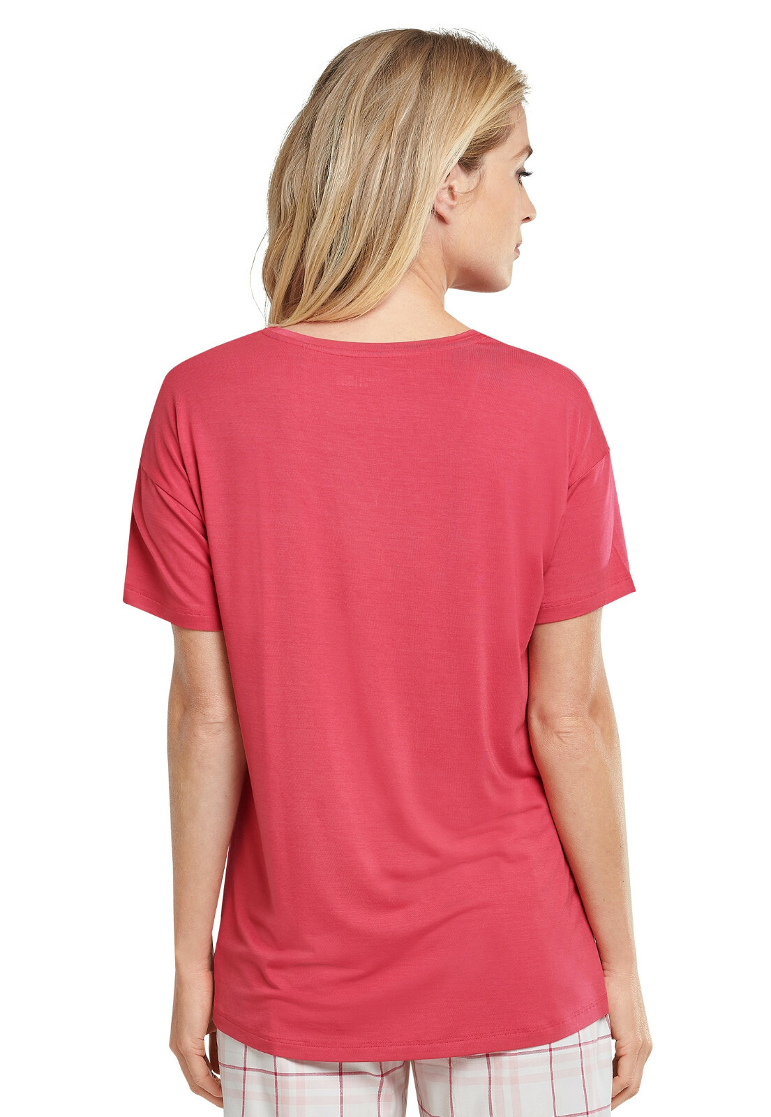 Schiesser Damen Schlafshirt Kurzarm Baumwolle-Mix + Relax Parte