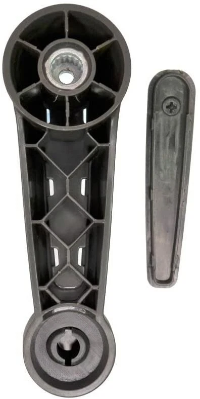 Interior Inside Window Crank Door Handle Black Front Left for Kenworth Peterbilt - Imagem 2 de 3