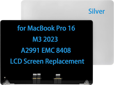 A2991 for Apple MacBook Pro 16'' 2023 M3 LCD Screen Replacement Display Assembly
