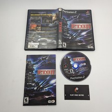 P.T.O. IV Pacific Theater of Operations Complete Sony PlayStation 2 PS2 Works