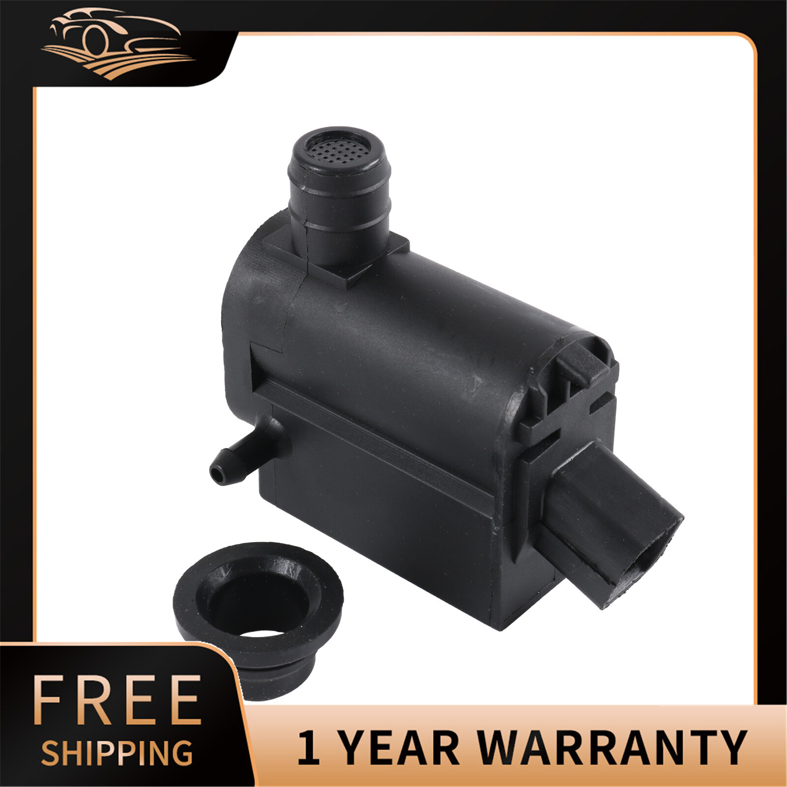 Front & Rear Dual Windscreen Washer Pump Fits Hyundai i20 / i30 / i40