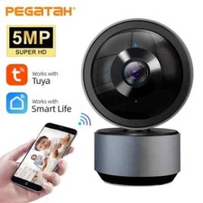 LOT 5MP IP Camera WIFI Tuya Smart HD Night VIsion Two Way Audio Auto Tracking