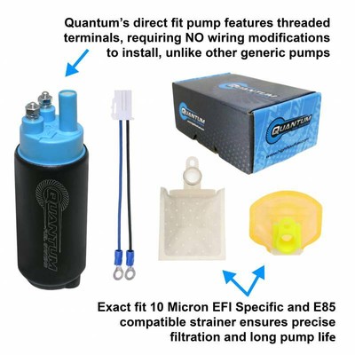Qfs Intank Efi Benzin Pumpe & Filter für Cectek Quadrift Gladiator 500 2012-2014