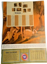 Harolds Club Reno Nevada 1966 famous and infamous ladies of history calendar