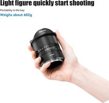 7artisans 10mm F2.8 II Full Frame Manual Fisheye Lens for Sony E-mount Cameras