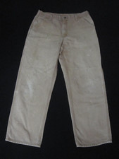 Carhartt Carpenter Pants Paint Splatter B11 BRN 36x31