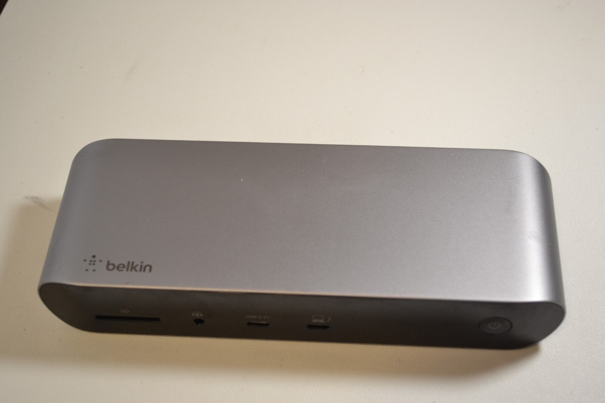 Belkin Pro Thunderbolt 4 Docking Station INC006 No Power Adapter 