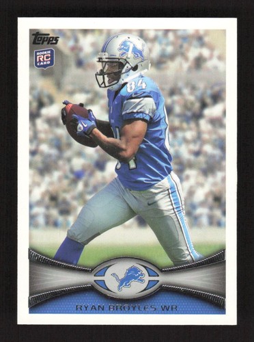 2012 Topps Football Ryan Broyles RC #77 Detroit Lions - 第 1/2 張圖片