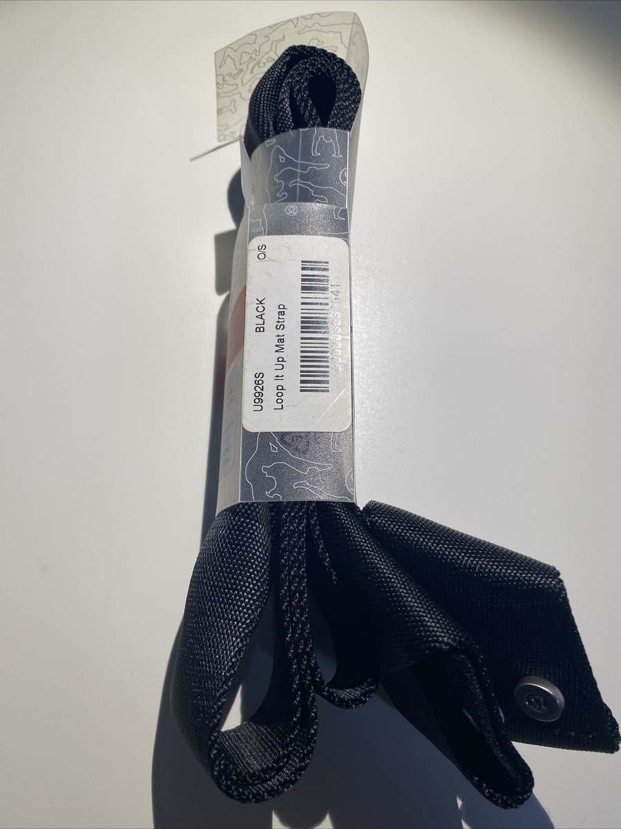 NEW Lululemon Loop It Up Mat Strap Black Yoga Accessories eBay