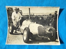 Early  New Zealand Speedway, “Andy” Alcock, Speedway sprint car, Photograph