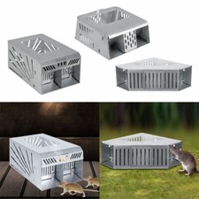 Rat Trap Double Door Mouse Trap Rat Catcher Humane Live Large Mice Bait Cage UK