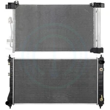 Radiator & AC Condenser Cooling Kit For 2019 2020 Nissan Altima Advance 2.5L L4