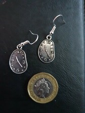 Orologio Da Donna Fusione Orecchini Gancio Alice nel Paese delle Meraviglie Costume Salvador Dalì 