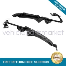 For Honda Fit 18-20 2x Front Lh+Rh Bumper Headlight Retainer Brackets Support