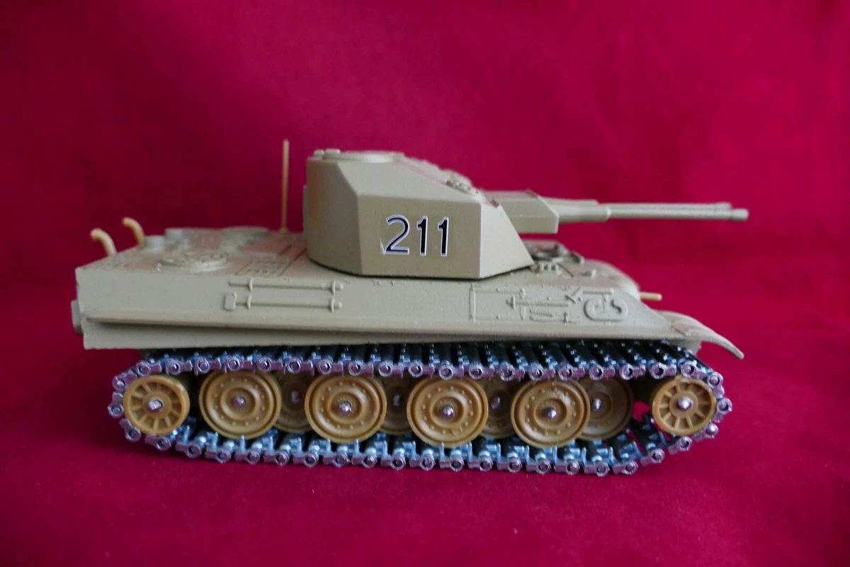 Miniature SOLIDO Char Tank Panther G Canon Bi-tube Wehrmacht Sable