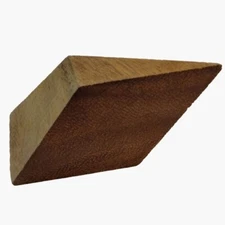 Wooden Geometric Wedge Block Replacement Puzzle Piece Craft Woodworking