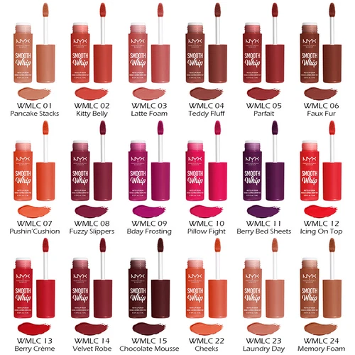 1 NYX Smooth Whip Matte Lip Cream - Vegan "Pick Your 1 Color" *Joy's cosmetics*
