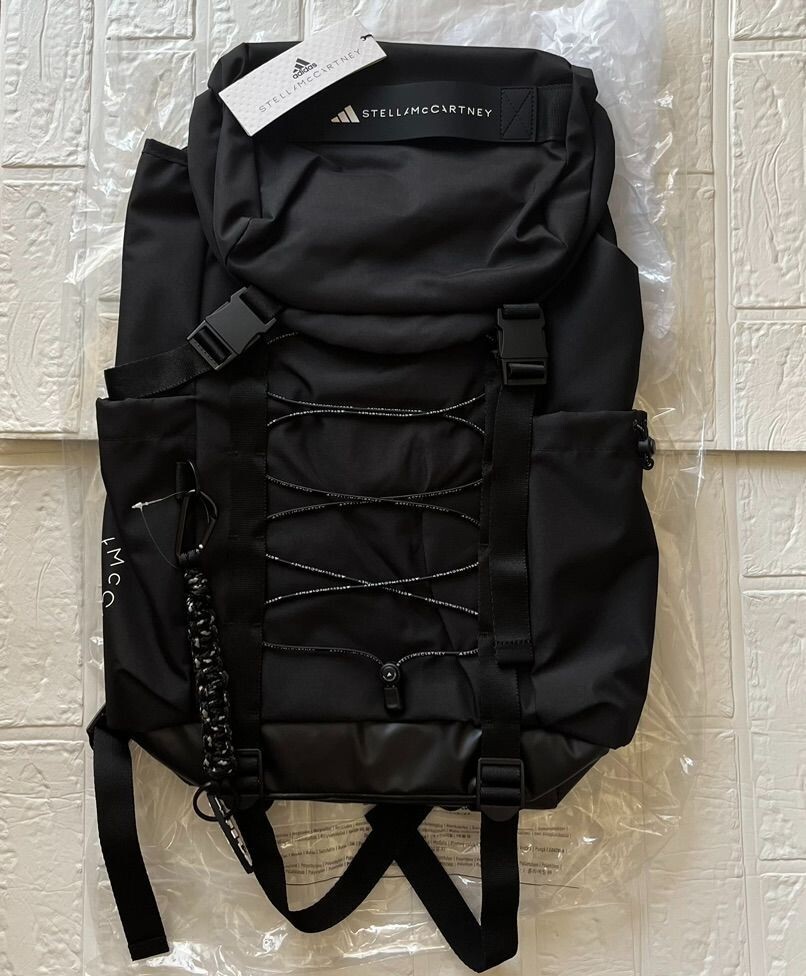 新品✨　ADIDAS BY STELLA MCCARTNEY バックパック　黒 Adidas by Stella McCartney Backpack Logo Black Size 23.25L