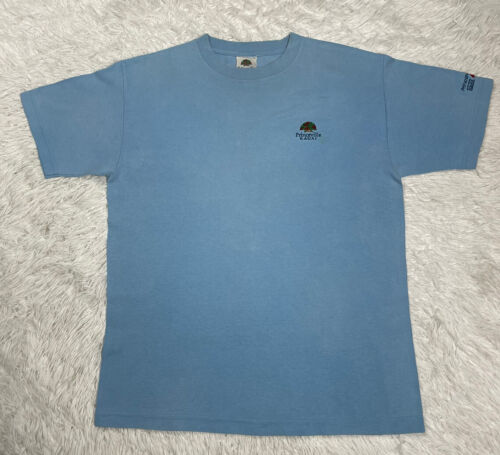 Vintage Princeville Hotel Kauai Hawaiian Mens Size M T Shirt Gray Embroidered