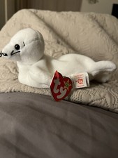 Ty Beanie Baby SEAMORE the SEAL w/Errors  4029 DOB 12-14-96 Tag 1993 PVC Mint