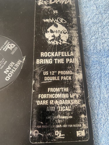 Redman Vs Method Man - Rockafella / Bring On the Pain - US Double Promo 2DEFD3DJ - Picture 2 of 8