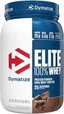Dymatize Elite 100% Whey Protein Powder - Rich Chocolate - 2 LB - EXP 05/2026 14.98 per gallon