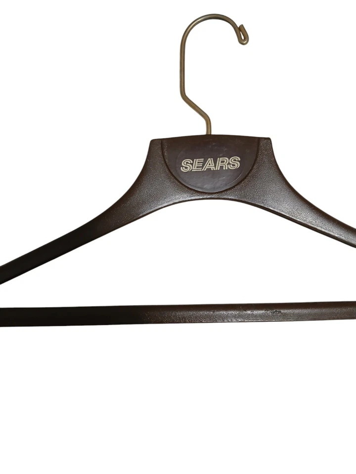 Perchas de plástico vintage Sears de grandes almacenes coleccionables Foto 2 de 4