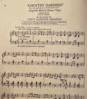 Country Gardens ~ English Morris Dance Tune ~ Grainger ~ Sheet Music — photo 3