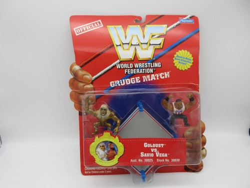 WWF WWE Wrestling Grudge Match GOLDUST vs Savio Vega [Playmates, 1997] Neu in OVP!