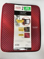 Mead Five Star 880 Sheet Capacity 2” Binder Blue - 5 tab File - Zipper Pocket ++