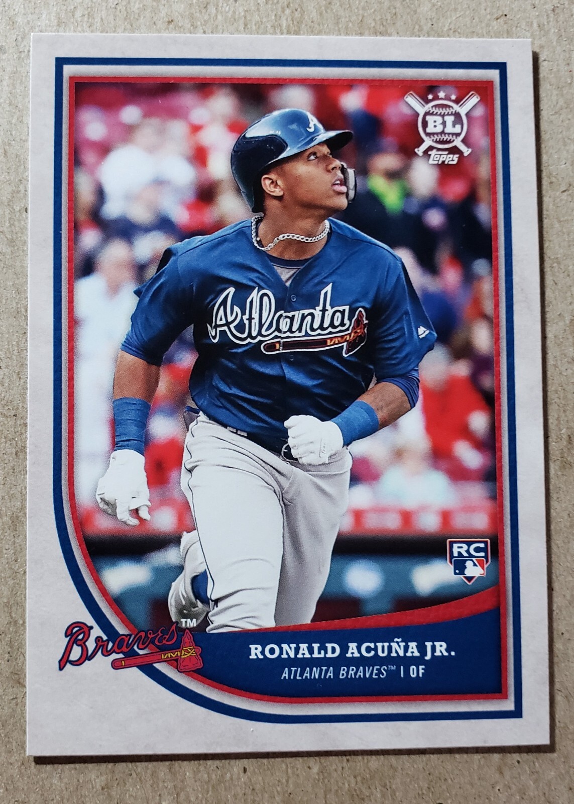 2018 Topps Big League Ronald Acuna Jr. RC #369 Atlanta Braves