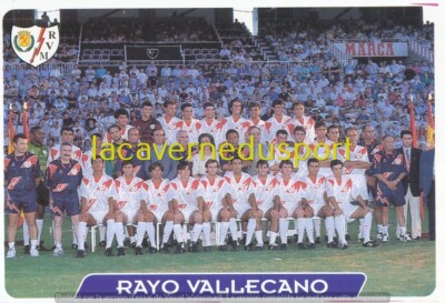 361 TEAM TEAM VALLECANO CARD MUNDICROMO LAS CHIPS DE LA LIGA 1995 1996