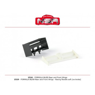 NSR 1519 Formula 86/89 - Rear and Front Wings - Racing flexible soft ...