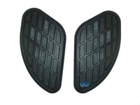 Benzin Kraftstofftank Knie Gummipad Schwarz FüR Royal Enfield Interceptor 650Cc