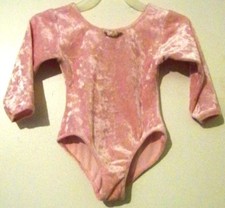 Body Motion Girls Pink Leotard Size XS EUC  