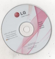 CD SOFTW - LG LED MONITOR - MANUAL - DRIVER - E1642C - E3942C - E2042C - E2242C