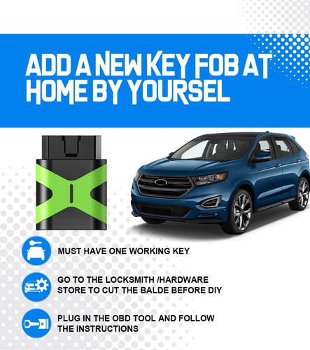 DIY Program Smart Keyless Entry Car Key Fob for Ford Fit for 2013-2018 Escape - Picture 4 of 8