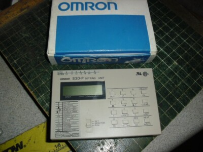 Omron S3D-P-US Program Sensor Control Setting Unit Programming Module