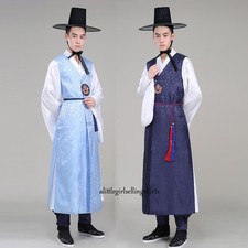 Hanbok Dress Korean Traditional Men Hanbok Set Groom Korean National Costume Hot