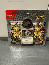 Pokemon TCG Mega Evolution Ascended Heroes Larry’s Komala 2 Pack Blister Sealed