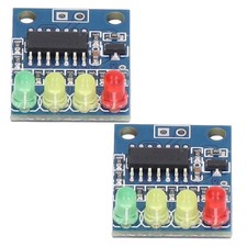 2Pcs Battery Level Indicator Module Capacity Tester Board 4 Phase 12V