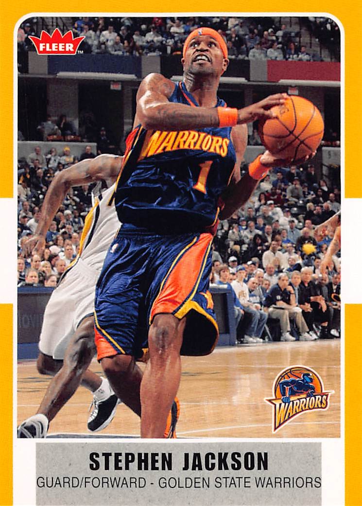 2007-08 Fleer STEPHEN JACKSON #149 NM