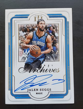 2024-25 National Treasures Jalen Suggs National Archives Ink Auto 10/75 Magic