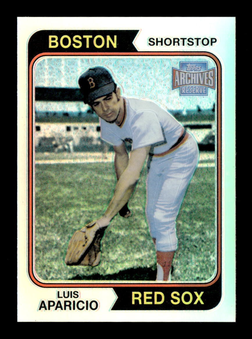 2001 topps archives reserve baseball luis aparicio #3 HOF